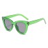 2020 New Fashionable Large Frame Cat Eye Sunglasses for Men and Women, Same Vintage Sunglasses, Cross border Supply