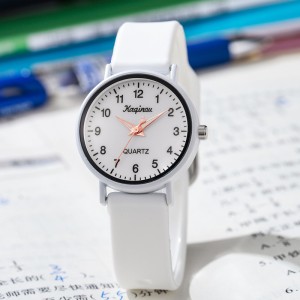 Popular Jelly Women's Watch, Female Style, Male Classmate, Silicone Tape, Simple Digital Exam, Guangzhou Watch, Cross border