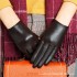 Leather gloves for men in spring and autumn, top layer sheepskin, driving gloves, hollowed out breathable single-layer thin design, hand repair for driving and cycling