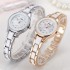 New Korean version women's watch, women's fashion niche, learning life waterproof ins wind steel strip, Guangzhou watch hot item