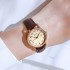 Original brand: GEDI Korean women's watch, retro and high-end, round belt, student waterproof quartz watch wholesale