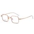 2025 Trendy Ultra Light All Titanium Glasses Frame Flat Light Retro All Titanium Glasses Frame Round Frame Fashion All Titanium Optical Glasses