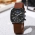 New style men's watch, men's style, high-end brand, trendy student party, waterproof, niche, simple and atmospheric