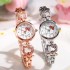 New style simple Korean version fashionable student party niche cartoon children's watch women's model cute girl watch