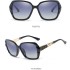 2021 new diamond studded sunglasses for women, fashionable polarizing glasses, UV resistant sunglasses for women