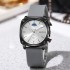 New style men's watch, men's style, high-end brand, trendy student party, waterproof, niche, simple and atmospheric