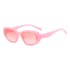 European and American New 2023 Multilateral Small Box Sunglasses 2327 Fashion Versatile Hip Hop Sunglasses Rice Nail Sunglasses