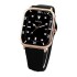 2024 new square watch student party women's large plate light luxury niche fashion life waterproof versatile quartz watch