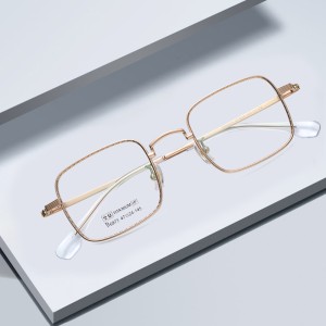 2025 Trendy Ultra Light All Titanium Glasses Frame Flat Light Retro All Titanium Glasses Frame Round Frame Fashion All Titanium Optical Glasses