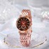 23 New Style Light Luxury Fashion Ins Wind Steel Strip Life Waterproof Watch Women's Watch Women's Personalized Quartz Watch