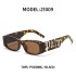 European and American personalized small frame sunglasses for women, cross-border wholesale fashion, wide leg sunglasses for men, UV resistant