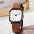 New Korean version Instagram niche square men's watch men's style women's watch universal atmospheric student party explosive cross-border