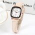 New Square Small Dial Exam Watch for Women, Minimalist Forest style Xiaoqing Women's Watch, Fashion, Niche, Literary and Artistic