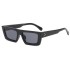 Cross border hot selling new sunglasses trend rectangular box show atmosphere sunglasses personality anime sunglasses