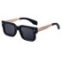 2024 European and American Retro Box Sunglasses Men's Sunscreen Box Sunglasses Men's Cross border Glasses Wholesale Sunglasses