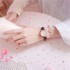 New Fashion Women's Watch Women's Belt Love Cute Versatile Fashion Watch Student Electronic Children's Quartz Watch