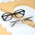 Personalized polygon 508501 flat lens new European and American decorative outdoor sunglasses TR frame can be matched with myopia glasses frame