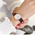 Authentic Korean fashion watches for men, couples, students, belts, casual watches for women, ultra-thin watches