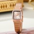 New fashion niche women's watches, women's styles, antique style, square temperament, high looks for students, cross-border foreign trade supply