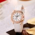 New Korean version full diamond plate women's watch, fashionable student belt, high-end temperament, niche quartz watch