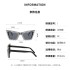 Cross border personalized new Chinese style diamond inlaid sunglasses for women 2024 new big V ball decoration sunglasses, sunglasses trend