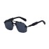 2024 New Steampunk Style Frameless Sunglasses for Men, Quality Sense Box Sunscreen Sunglasses for Men