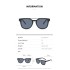 2021 New Men's Full Frame Double Beam Toad Glasses European and American Men's Retro Large Frame Sunglasses Driving Sunglasses