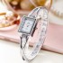 Korean Fashion Watch Women's Regular Brand Watch Women's Fashion Watch Retro Steel Belt Student Electronic Bracelet Watch