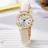 New fashion Korean round women's watch, female style, student minimalist and niche Instagram style, Guangzhou watch cross-border