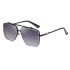 Box sunglasses men's MACH SIX1261 fashionable metal frameless cut edge sunglasses women's trend 2022 new model