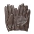 Leather gloves for men in autumn and winter, thin design for driving and riding motorcycles, touch screen, top layer sheepskin motorcycle, short style gloves, trendy