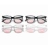 2022 Little Red Book Makeup Wonder Red Eyeglasses Frame can be equipped with TR Eyeglasses Frame powder blusher collection women