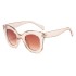 Cross border new European and American retro rice nail sunglasses E856 trendy street style sunglasses butterfly glasses