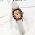 Wine barrel shaped ladies' watch, women's style, high-end, retro, niche, fashionable, compact, exquisite, student fashion, women's watch