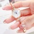 New Fashionable and Elegant Women's Watch, Female Student Disc, Simple and Casual Electronic Versatile Quartz Watch