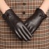 Top layer genuine leather gloves for women in winter, thickened and warm Korean version, hand repair, driving, cycling, sheepskin gloves, windproof