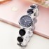 Genuine brand fashion watch Women's quartz watch Tiktok with electronic steel band women's bracelet Korean watch