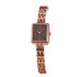 New popular bracelet square women's watch female style niche student party temperament simple fashion quartz wholesale