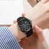 New Large Plate Silicone Tape Men's and Women's Watches Fashion Sports Student Cross border E-commerce Source Southeast Asia Hot Selling