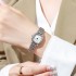 Fashion Korean New Product Wine Barrel Square Steel Belt Women's Watch Women's Style Student High end Sense Small Cross border Explosive