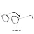 2024 Internet Celebrity Same Style Sunglasses Men's Trendy Retro Steampunk Small Box Anti Blue Light Sun Glasses Frame