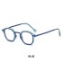 2024 Internet Celebrity Same Style Sunglasses Men's Trendy Retro Steampunk Small Box Anti Blue Light Sun Glasses Frame