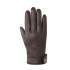 Leather gloves for men in winter, warm and plush, thick and touch screen, business driving, cycling, handsome imitation deer skin sheepskin