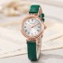 New Korean style fashionable round women's watch, women's style temperament belt, niche high-end sense of appearance, cross-border popular item