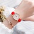 New Korean style fashionable silent student party high-end women's watch, women's lifestyle waterproof, niche and versatile