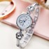 New Korean version electronic quartz women's watch, women's brand, fashionable fashion, life waterproof student steel strap women's watch