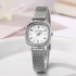 Cross border new square women's watch, women's style, mesh steel strip, niche, simple and fashionable, Guangzhou watch hot wholesale