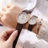 Authentic new fashionable women's watch, women's watch, couple watch, student belt, thin electronic leisure quartz watch