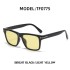 2022 European and American Fashion T-shaped Box Sunscreen Sunglasses for Women Ins Korean Edition Sunglasses for Men Cross border Wholesale