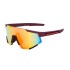 2024 New Fashionable Conjoined Large Frame Sunglasses for Men's Trendy Outdoor Cycling Sports Colorful Sunglasses for Women Cross border Wholesale